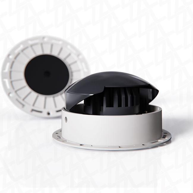 105 Small Hole Light - Round Frame