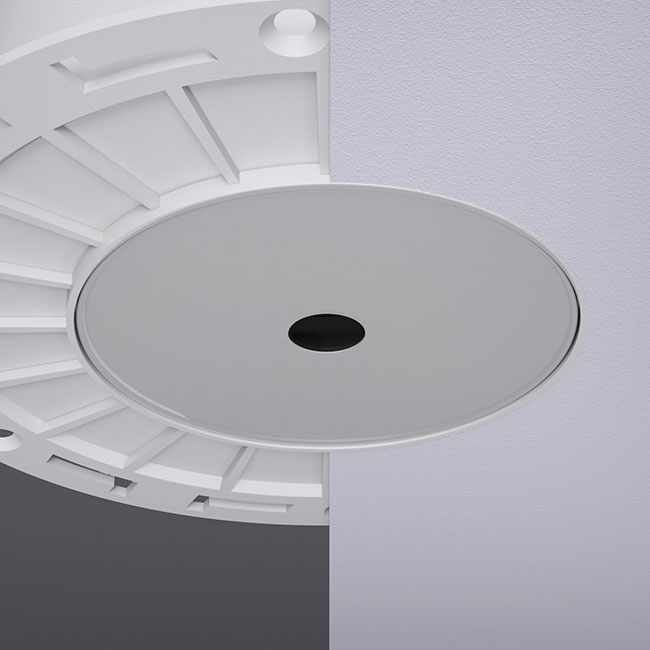 105 Small Hole Light - Round Frame
